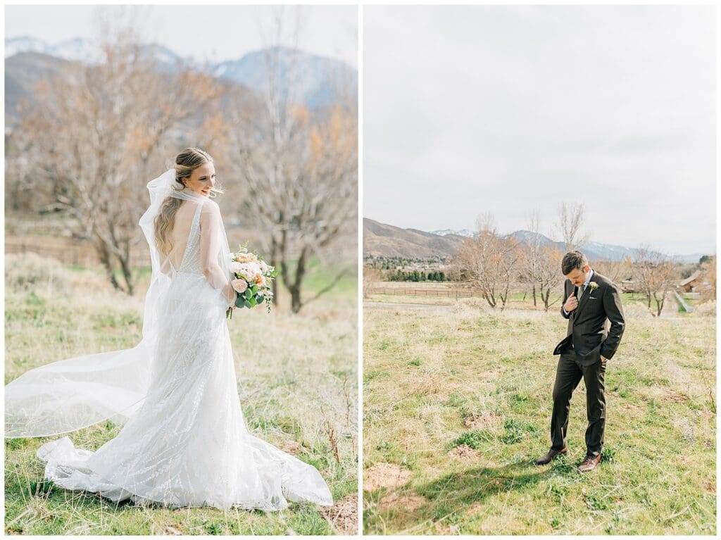 Spring Salt Lake City Wedding This is the Place Heritage Park Garden Place